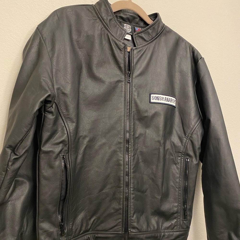 Official Sons of Anarchy Leather Jacket - Picture 4 of 8